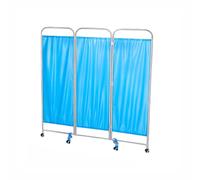 YYLMKMFC Écran de confidentialité médical étanche de 6 Pieds - Cloison à 4 Panneaux for Salons de beauté, hôpitaux, cliniques et salles de Massage(Color-2,3-Panel)