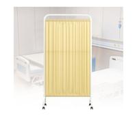YYLMKMFC Écran de confidentialité médical Pliant sur roulettes - Rideau de séparation Portable for centres de thérapie et cliniques(Color 3)