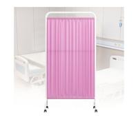 YYLMKMFC Écran de confidentialité médical Pliant sur roulettes - Rideau de séparation Portable for centres de thérapie et cliniques(Color 4)