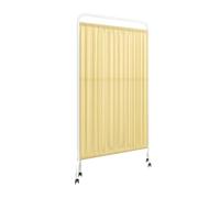 YYLMKMFC Paravent de confidentialité Pliable de 6 Pieds de Haut, cloison Portable de 1 à 5 Panneaux avec Roues pivotantes, Assemblage Facile(Color 6,1-Panel)