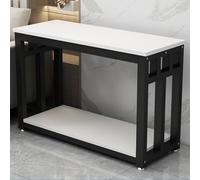 YYLMKMFC Support d'aquarium en Fer forgé, Armoire d'aquarium silencieuse à Pied réglable, Support dédié aux réservoirs d'aquascaping Domestique(Style C,23.6x17.7in)