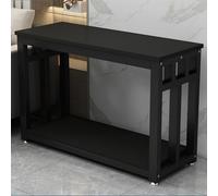 YYLMKMFC Support d'aquarium en Fer forgé, Armoire d'aquarium silencieuse à Pied réglable, Support dédié aux réservoirs d'aquascaping Domestique(Style B,27.6x17.7in)