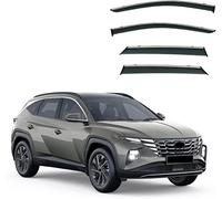 YYlong Auto Deflecteur Vitre Voiture pour Hyundai Tucson 2021-2025 Déflecteurs d'air Fenêtre Latérale Pare-Pluie aux UV Déflecteurs de Vent