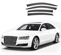 YYlong Déflecteurs d'air Pluie pour Audi A8 MK3-D4 2010-2017 imperméable et résistant aux UV Deflecteur Vitre Voiture Fenêtre Latérale Pare-Pluie