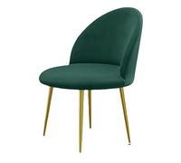 YYLPART Housse de Chaise en Velours élastique, Tabouret à Fond Rond Accent Housse de Chaise de Salle à Manger à Dossier Bas Housse de siège élastique à Bec de Canard à Grand Arc(K,2PCS)