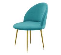 YYLPART Lot de 2/4/6 housses de chaise élégantes en velours pour salle à manger et bureau, dossier rond extensible, lavable, protection élégante