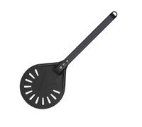 YYLUOYANG Pelle Pizza Pelle à Pizza perforée 7 8 9 10 pouces, pelle en aluminium, palette courte, outil, manche bois antidérapant(9 inch 60cm-02)