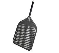 YYLUOYANG Pelle Pizza Pelle À Pizza Rectangulaire Perforée De 14/13/12 Pouces, Revêtement Dur En Aluminium, Palette Courte(14 inch 68 cm)