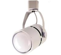 YYLUOYANG Plafonnier Spot Éclairage sur rail 2 fils 3 Led éclairage Rail 5-10W plafonnier E27 GU10 Rails Spot for magasin de vêtements salon maison(White 2wire,7W Warm White B)
