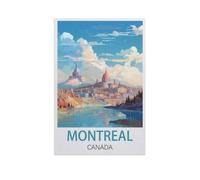 YYNFHCBS Montréal, Canada，Peinture par Numero Adulte, Cadeau de Peinture à l'huile de Bricolage numérique pour Enfants Adultes Peindre par Nombre Kits（40x50cm） 15.7x19.6 pouces-I9