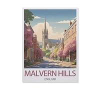 YYNFHCBS Monts Malvern Angleterre,Peinture par Numero Adulte, Cadeau de Peinture à l'huile de Bricolage numérique pour Enfants Adultes Peindre par Nombre Kits(20x30cm) 7,8x11,8 pouces-G37