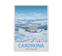 YYNFHCBS Peinture par Numero pour Enfants，Cardrona Nouvelle-Zélande，DIY Peinture à l'huile Peindre par Nombre Kits sur Toile à Faire soi-même avec Pinceaux（50x60cm） 19.6x23.6 pouces-F84