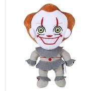YYOJ The IT Movie for Pets Warner Brothers IT Pennywise Jouet couineur en Peluche pour Chien Blanc Taille L