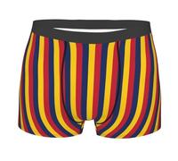 Yyoretp Boxer pour homme avec imprimé drapeau du Tchad - Stretch Fit - En microfibre - Pour un usage quotidien, Noir , XL