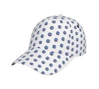 Yyoretp Casquette de baseball unisexe vintage avec impression mauvais œil, profil bas, non structurée, délavée, réglable, noir