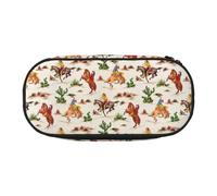 Yyoretp Grande trousse à crayons de grande capacité avec imprimé cheval de cowboy pour fournitures de bureau