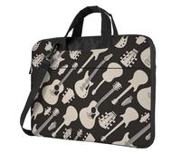 YYORETP Housse pour ordinateur portable de 13 à 16 pouces avec motif imprimé guitare, Noir , 13 inch