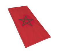 Yyoretp Serviette de toilette imprimée drapeau du Maroc - Super douce et très absorbante - Pour la natation et la plage