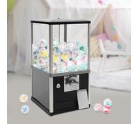 YYRHD-CZ Distributeur Automatique De Capsules, Machine Commerciale De Bonbons Et De Gommes, Machine À Gashapon, Mini Distributeur Automatique De Jouets pour Enfants avec Serrure(Schwarz)