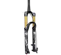 YYRHD-CZ Fourche Avant À Suspension for VTT, Fourche Pneumatique, Débattement De 140 Mm, Alliage Aluminium-magnésium, Réglage De L'amortissement Et du Rebond par Câble(Spinal Tube/wire Control,26in)