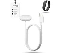 yystao 1 lot de câble de charge pour Google Fitbit Air, cordon de chargeur de rechange USB-A stable, câble d'alimentation durable, blanc