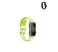 yystao Bracelet de rechange pour Google Fitbit Inspire 3 - En TPU - Compatible avec Google Fitbit Inspire 3 - Doux pour la peau - Jaune transparent