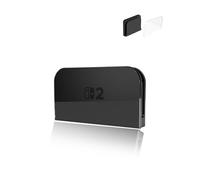 yystao Coque de protection pour station d'accueil yystao 2, matériau PC compatible avec station d'accueil Switch, résistant aux chocs, à la poussière et offrant une protection complète, transparent