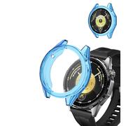 yystao Coque de protection semi-rigide en TPU pour Huawei Watch GT6 46 mm, anti-chocs, léger, bleu