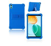 yystao Coque pour tablettes TECLAST 2025 Android 15, P85 de 20,3 cm, coque de protection en silicone souple pour enfants compatible avec TECLAST P85 2025, support réglable (bleu)