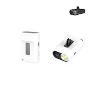 yystao Étui de protection en silicone pour appareil photo Garmin, Varia Vue - Résistant aux chocs, à la poussière, à l'eau - Blanc