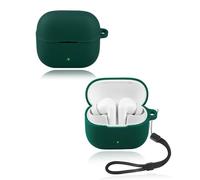 yystao Étui de protection en silicone souple compatible avec Baseus Bass BP1 NC, avec cordon tour de cou, anti-poussière, anti-chocs et durable, vert