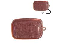 yystao Étui de protection en silicone souple pour écouteurs Sennheiser Momentum True Wireless 4, avec cordon tour de cou, résistant à la poussière, aux chocs et durable, rose