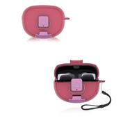 yystao Étui de protection en TPU pour écouteurs Bose ultra ouverts, résistant à la poussière, aux chocs et durable, avec support d'interrupteur, fuchsia