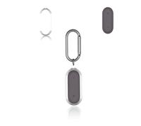 yystao Étui de protection en TPU pour enregistreur vocal PLAUD NotePin AI, avec porte-clés, résistant à la poussière, aux chocs et durable, transparent