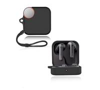 yystao Étui de protection pour écouteurs CMF by Nothing Buds 2, en silicone souple compatible avec CMF Buds 2, avec cordon tour de cou - Doux pour la peau et durable - Noir