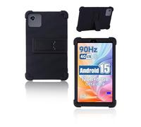 yystao Étui de protection pour tablette ALLDOCUBE iPlay 60 mini 8,7" 2025, en silicone souple, compatible avec ALLDOCUBE iPlay 60mini, support réglable, noir