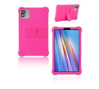 yystao Étui de protection pour tablette Blackview Link 2 8,68" 2025, en silicone souple, compatible avec Blackview Link 2, support réglable, rose