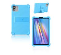 yystao Étui de protection pour tablette Blackview Link 2 8,68" 2025, en silicone souple, compatible avec Blackview Link 2, support réglable (bleu azur)