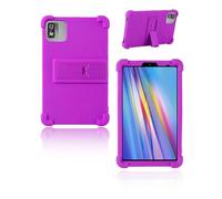 yystao Étui de protection pour tablette Blackview Link 2 8,68" 2025, en silicone souple, compatible avec Blackview Link 2, support réglable (violet)