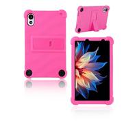 yystao Étui de protection pour tablette Blackview Zeno 1/TechLife Pad Lite 8" 2025, en silicone souple, support réglable, rose