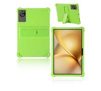 yystao Étui de protection pour tablette Blackview ZENO 10 11" 2025, en silicone souple, compatible avec Blackview ZENO 10, support réglable, vert
