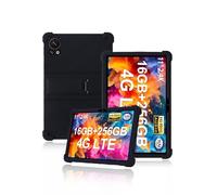 yystao Étui de protection pour tablette DOOGEE T30S 11" 2025, en silicone souple, compatible avec la tablette DOOGEE T30S-A, support réglable, noir