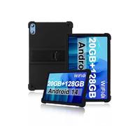 yystao Étui de protection pour tablette SKYEGG K13 10", en silicone souple, compatible avec SKYEGG K13, support réglable, noir