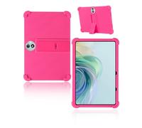 yystao Étui de protection pour tablette TCL NXTPAPER 11 Gen 2 11" 2025, en silicone souple, compatible avec TCL NXTPAPER 11 Gen2, support réglable, rose