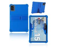 yystao Étui de protection pour tablette VekfulPC T20 10" 2025, en silicone souple, compatible avec la tablette VekfulPC T20, support réglable, bleu