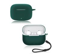 yystao Étui pour écouteurs Huawei FreeBuds SE4 ANC, coque de protection en silicone souple compatible avec Huawei FreeBuds SE4 ANC, avec cordon tour de cou, anti-poussière, anti-chocs et durable Vert