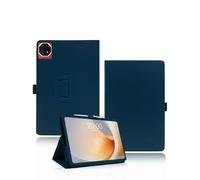 yystao Étui pour tablette Teclast T65 plus 13,4 pouces, étui de protection en cuir PU compatible avec Teclast T65 Plus, dragonne, design texturé peau enveloppante, bleu