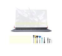 yystao Housse de clavier pour ordinateur portable Tivique LX15PRO/LX15/LX16/LX16PRO 15,6", en silicone, imperméable, lavable et réutilisable, protection contre la poussière, jaune