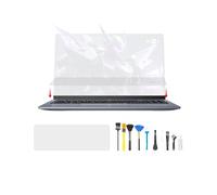 yystao Housse de clavier pour ordinateur portable Tivique LX15PRO/LX15/LX16/LX16PRO 15,6", en silicone, imperméable, lavable et réutilisable, protection contre la poussière, transparente