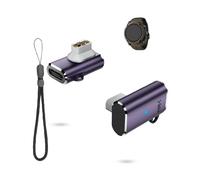 yystao Lot de 2 adaptateurs de chargeur pour COROS PACE Pro/COROS Nomad/COROS PACE 4, adaptateur de charge magnétique USB-C stable, violet